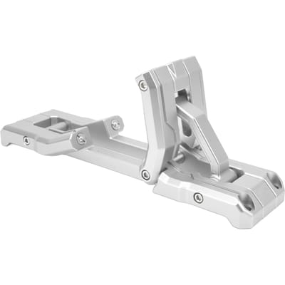 Marchepied de porte Charnière Pédale en alliage d'aluminium Remplacement pour JK JKU JL JLU 2007?2021 gray