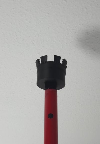 Rookmelder Plukker - Onderhoud Gereedschap - Veilig Melders Plaatsen - Met Telescoop Adapter - 15x10x5 cm - Zwart
