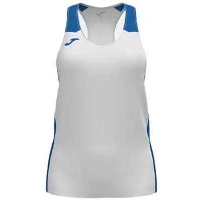 Joma Record Ii Mouwloos T-shirt Wit S Vrouw