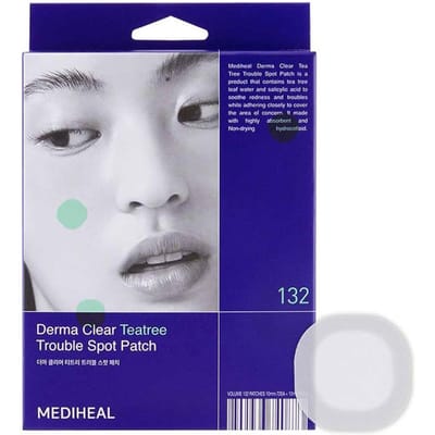 [MEDIHEAL] Derma Clear Teatree Trouble Spot-pleister 44EA gray