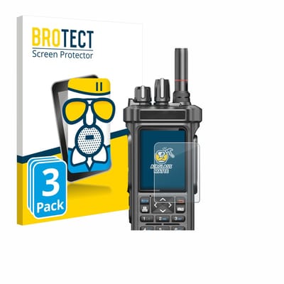 BROTECT - Screenprotector voor Radtel RT-950 Pro - Folie Beschermfolie Beschermglas matte 3 Stuks
