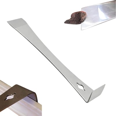 Spijkertrekker Koevoet - Wrikijzer Stickerverwijderaar - Precisie Demontage - Ergonomische Handgreep - 17.8 cm - Niet gespecificeerd