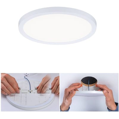 VariFit LED-inbouwpaneel Areo IP44 rond 175 mm 13W 1200lm 4000K Wit