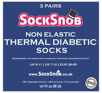 12 paar thermo sokken zonder elastiek diabetische sokken voor heren - Wit