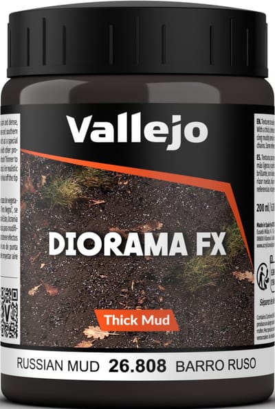 Vallejo val26808 Russian Mud Thick Mud Weathering Effects - 200ml