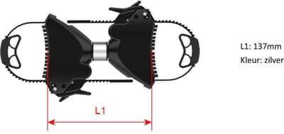 Pro-User Diamant TG Framehouder Afsluitbaar 3e Fiets