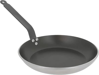 Antiaanbakpan - Koekenpan - Dagelijks Koken - Robuuste Constructie - 20 cm - Zwart