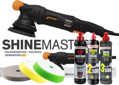 KRAUSS S08 DA POLIJSTMACHINE MENZERNA STANDAARD KIT 7 ITEMS