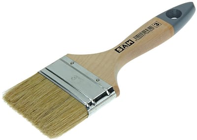 Sam Pro Kwast Plat Muur - 3 INCH