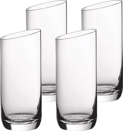 Villeroy & Boch Longdrinkglazen NewMoon - 370 ml - 4 stuks