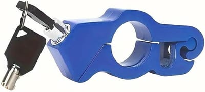 Motorslot - Beveiligingsslot - Diefstal Preventie - Uniek Slotcilinder - Universeel - Blauw