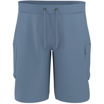 ESMARA MEN Heren sweatshorts - plus size (Blauw, XXL)