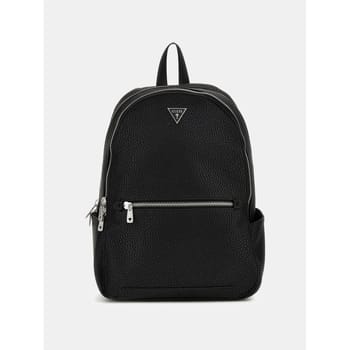 GUESS Rugzak met laptopvak Torino Rounded Backpack Black Zwart