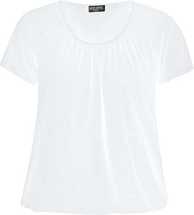 BASE LEVEL CURVY Yoni Jersey Shirt - White - maat 5(58/60)