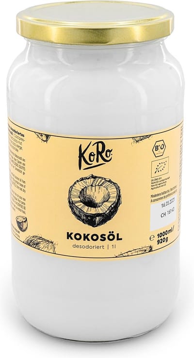 KoRo | Bio kokosolie geurloos 1 L