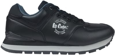Lee Cooper LCJ-23-31-3073M Heren Sneakers Zwart - Maat 42