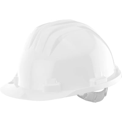 Grupa Topex - Veiligheidshelm - HDPE - 55-65 cm - Wit