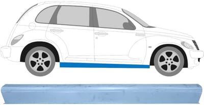 Reparatie dorpel voor Chrysler PT Cruiser 2000-2010 / Links = Rechts