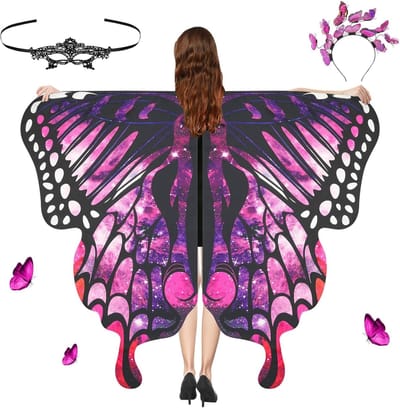 Vleermuisvleugels voor Volwassenen - 168 x 130 cm Polyester Cape voor Halloween, Cosplay en Feestjes