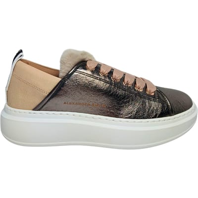 Damesschoenen Alexander Smith Sneakers Wembley Woman, Dark Silver