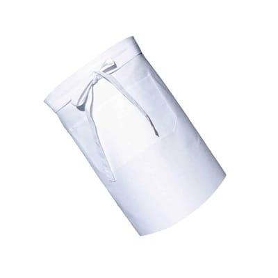 Link Kitchen Wear Schort met voorzak (Wit)
