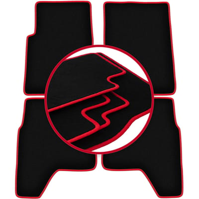 CARLUX-RED automatten voor: Hyundai Galloper off-road (1991-2003)