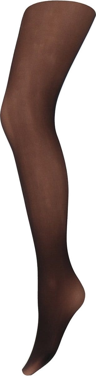 Marianne - Transparante Look Panty - 20 Denier Uiterlijk met 50 Denier Warmte en Comfort - Maat L/XL - Kleur: Black/Beige
