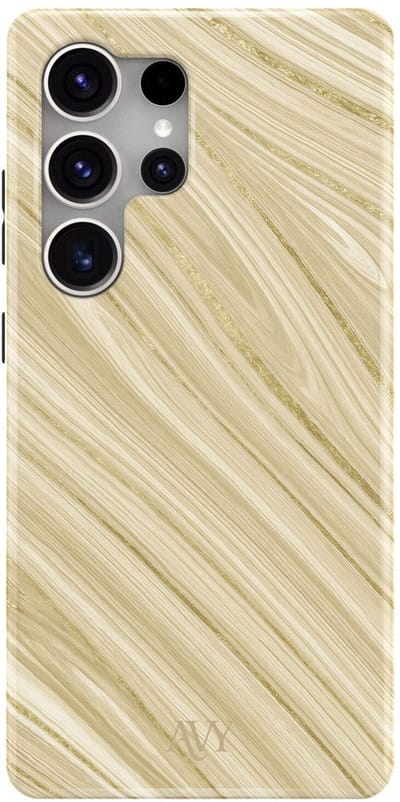 AVY Hard Shell Back Cover | geschikt voor Samsung Galaxy S25 Ultra | Aurum Gold | Compatibel met MagSafe & Qi2