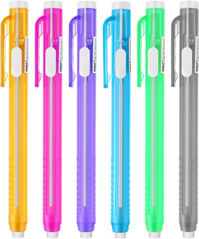 Potlood Verlenger - Eraserset - Plastic - Retractable Design - Meerdere Kleuren - Voor Studenten en Kantoormedewerkers