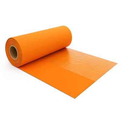 Tapijtloper | Mandarijn Oranje - 10m x 1m – Luxe Eventloper voor Feest, Bruiloft of Entree – met beschermfolie – Brandvertragend
