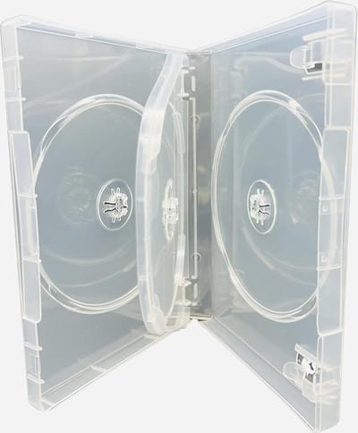 3 Way Multicase CD/DVD Storage - 27mm Back Thickness - Pack of 10