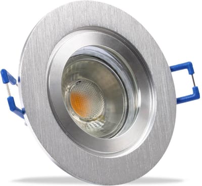 IP44 LED Inbouwspot Arya - badkamer of buiten - Ronde spot - Chrome glimmend - Koel Wit - 4000K - 3Watt - Philips