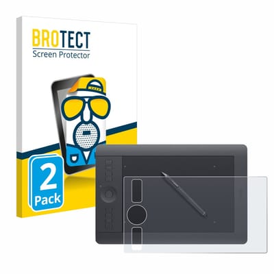 BROTECT - Screenprotector voor Wacom Intuos Pro S PTH-460 - Folie Beschermfolie matte 2 Stuks