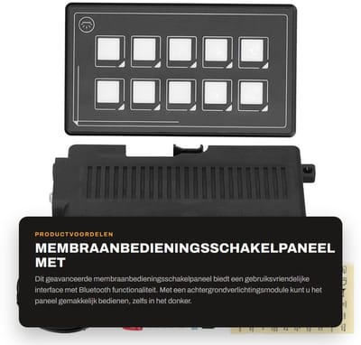 Dailygoods - Membraanbedieningsschakelpaneel met Bluetooth APP Bediening