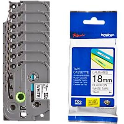Brother voordeelset 18 mm lint beletteringssystemen TZe-241, 6 + 1 GRATIS