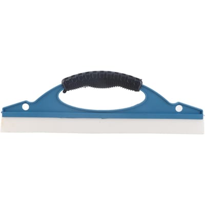 Raclette de Douche Portes Voitures Fenêtres Verre Raclette Lame d'Essuie-Glace en Silicone white