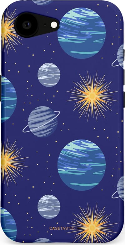 Casetastic Hoesje Geschikt voor Apple iPhone 16e Magsafe - Stijlvolle Beschermende Duo-layer Case - Stralende ster