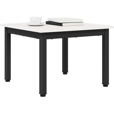 vidaXL - Salontafel - Wit - 50 - x - 50 - x - 36 - cm - Massief - grenenhout