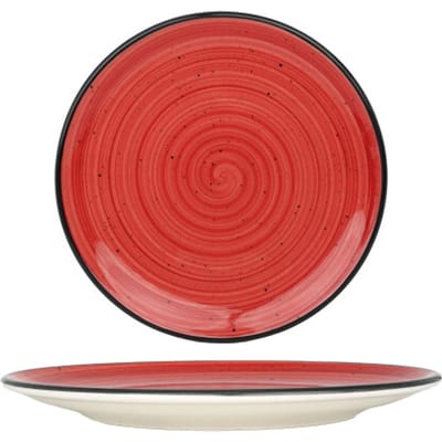 Bonna Dinerbord - Aura Passion - Porselein - 25 cm - set van 6
