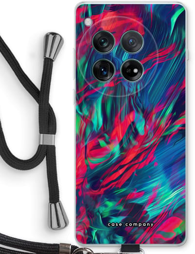 Case Company® - Hoesje met koord geschikt voor OnePlus 12r hoesje met Koord - Pilgrims Of The Sea - Telefoonhoesje met Zwart Koord - Bescherming aan alle Kanten en Over de Schermrand