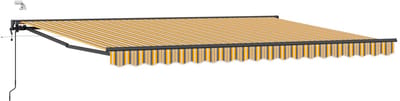 vidaXL - Elektrisch - Uitschuifbare - Zonneluifel - 4,5 - × - 3,5 - m