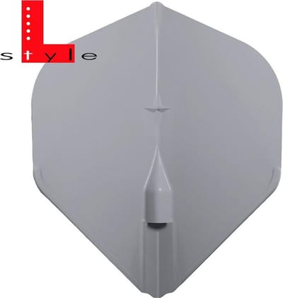 L-Style Champagne Flight EZ L1 Standard Grey - Dart Flights