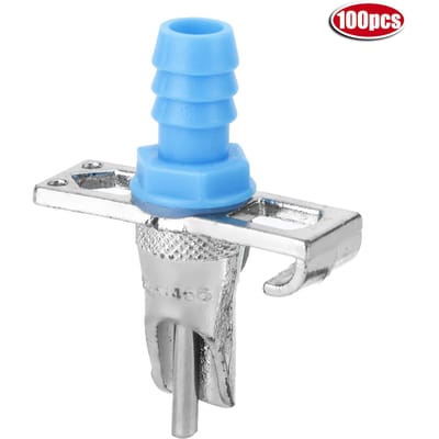 100 Pcs Abreuvoir Lapin Abreuvoir Automatique Mamelon Équipement d'Abreuvement pour Bétail white