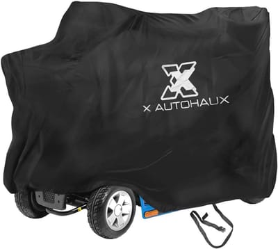 Motorfiets Scooterhoes 190T Polyester Zwart voor Bescherming tegen Weerselementen