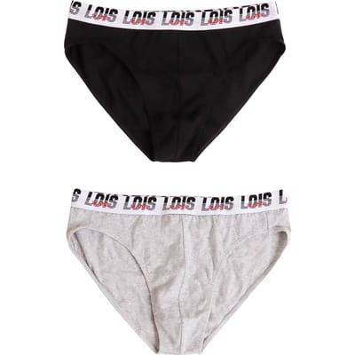Elastische katoen slip Lois Speed (x2)