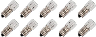 Signaallamp E14 130V 3W - 23 mAh - 10 stuks - T16 Gloeilamp Ø16mm - 35mm - 2500K - Dimbaar