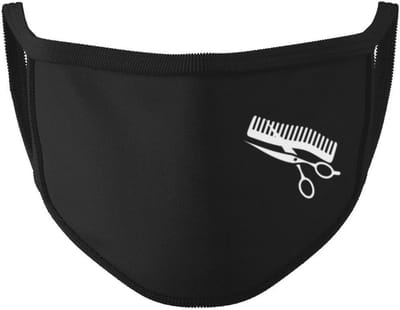 Grappige wasbare stofmaskers van katoen voor sociale afstand