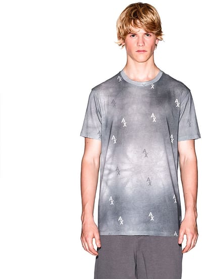 Armani Exchange Xm001900_af10356 T-shirt Grijs S Man