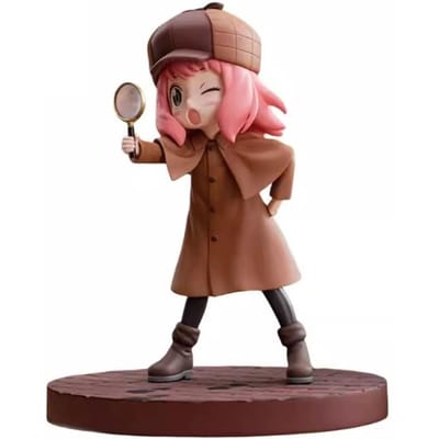 Figurine Anya Forger Anime 13CM Spy × Family Kawayi Mignonne Modèle Jouet Cadeau Collection Décoration Bureau Voiture Figurine d'Action Modèles Jouets brown