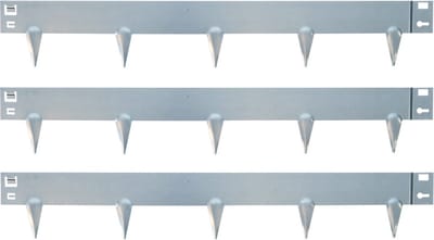 ZG-Edge Borderrand Zilver Verzinkt - 106x16 cm - 5 stuks - Kantopsluiting